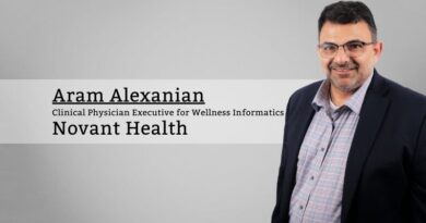 Aram Alexanian, Clinical physician executive for wellness informatics, Novant Health