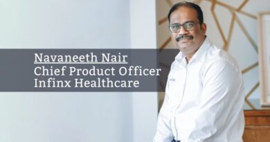 Navaneeth Nair, Chief Product Officer at Infinx Healthcare