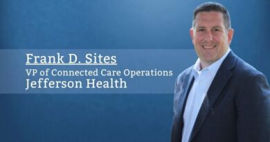 Frank D. Sites, MHA, BSN, RN, VP of Connected Care Operations, Jefferson Health