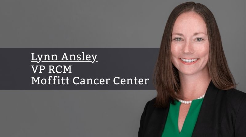 Lynn Ansley, VP RCM, Moffitt Cancer Center