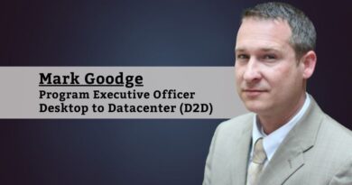 Mark Goodge, Program Executive Officer of Desktop to Datacenter (D2D)