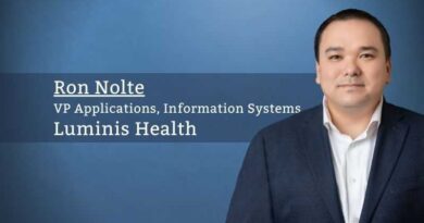 Ron Nolte, VP Applications, Information Systems, Luminis Health