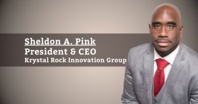 Sheldon A Pink, President & CEO, Krystal Rock Innovation Group