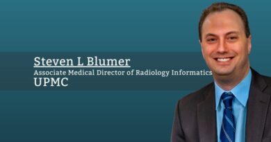 Steven L Blumer, Associate Medical Director of Radiology Informatics, UPMC