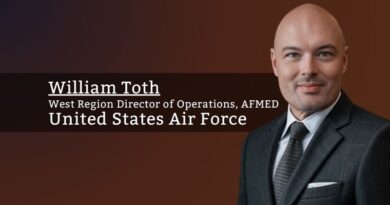 William Toth, West Region Director of Operations, AFMED, United States Air Force